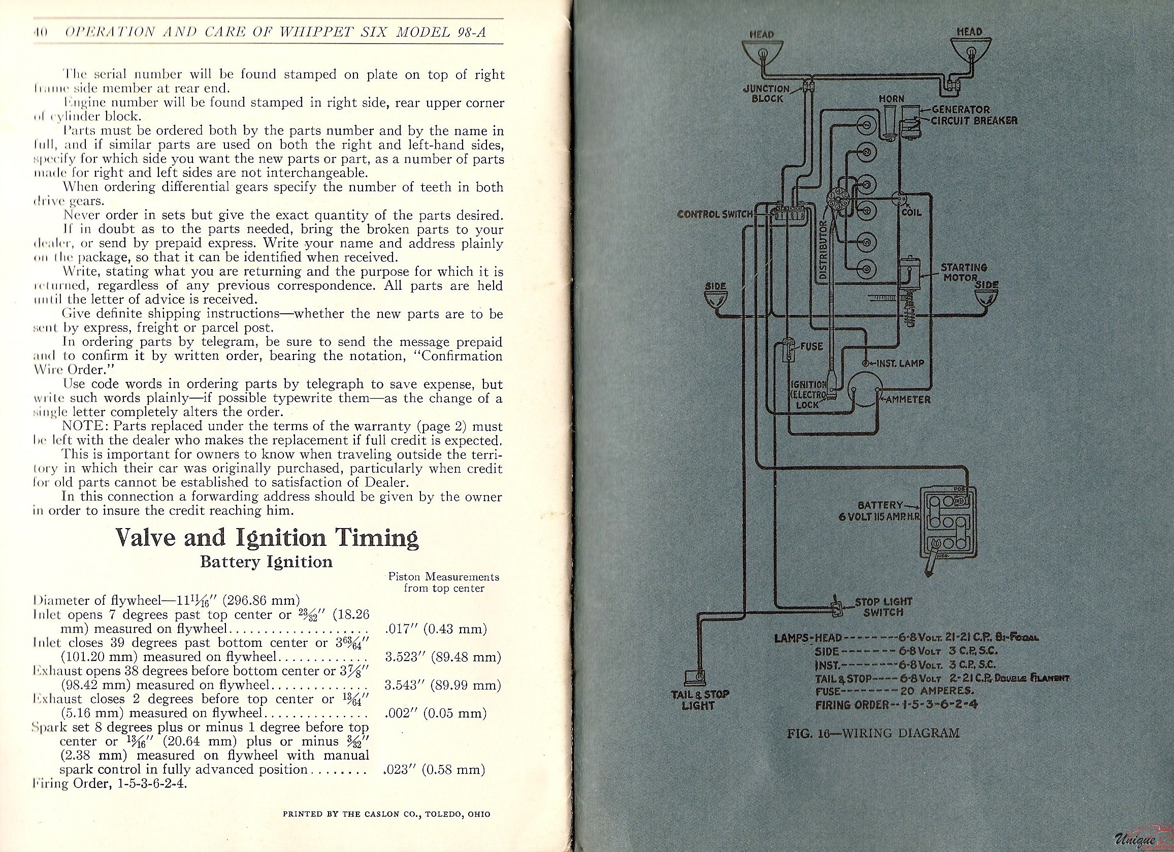 1929 Whippet Operator Manual Page 23